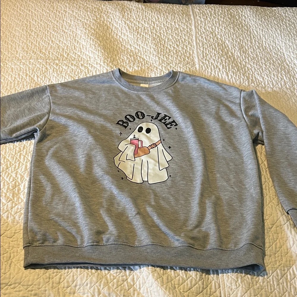 Boojie Ghost Sweat shirt - Picture 1 of 5